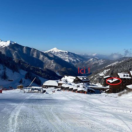 Pleine Nature Pied Pistes Piscine Chauffee Ustou Exterior foto