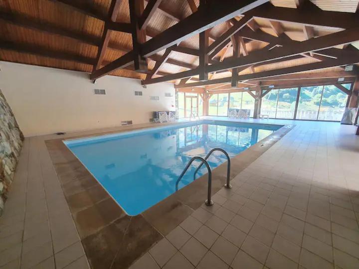 Pleine Nature Pied Pistes Piscine Chauffee Ustou Exterior foto