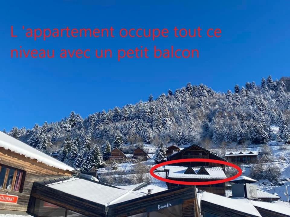 Pleine Nature Pied Pistes Piscine Chauffee Ustou Exterior foto