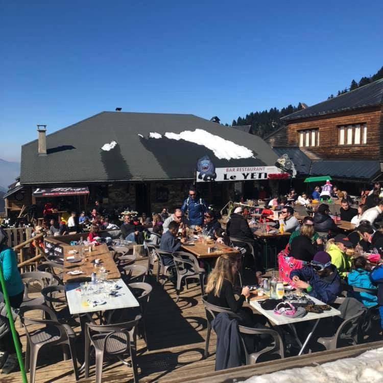 Pleine Nature Pied Pistes Piscine Chauffee Ustou Exterior foto
